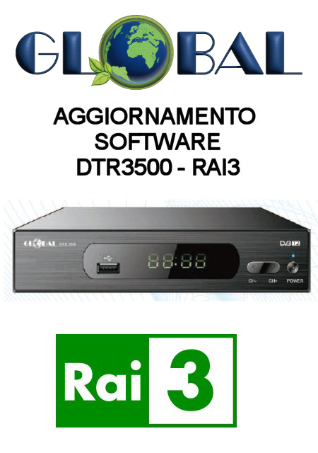 AGGIORNAMENTO SOFTWARE DTR3500-RAI3